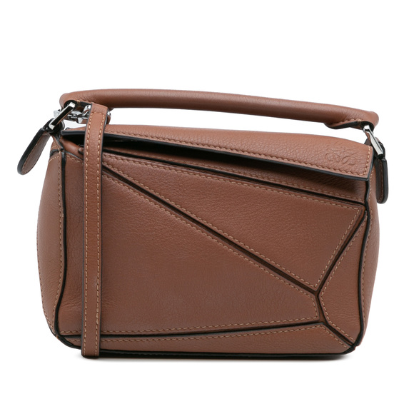 Pre-Loved LOEWE Mini Calfskin Puzzle Satchel - Picture 1 of 11